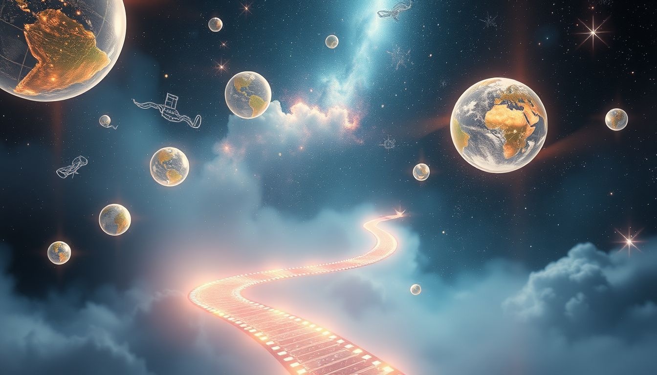 Dromen over reisvideo's weerspiegelen verlangen naar nieuwe avonturen.