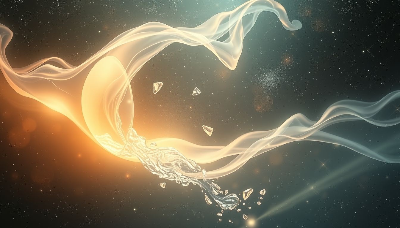 Dromen over water laten lopen symboliseert emotionele loslating en vrede.