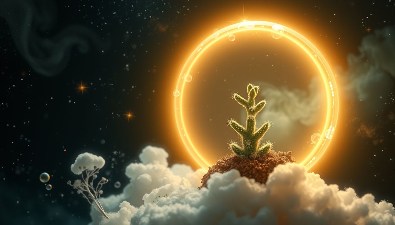 Dromen over het planten van een cactus symboliseert zelfbescherming en groei.