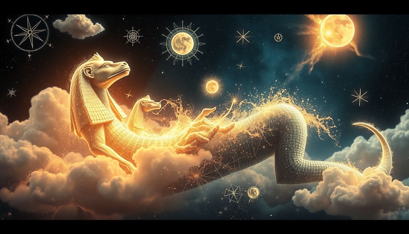 Dromen over het vernietigen van een sfinx symboliseert het loslaten van geheimen.