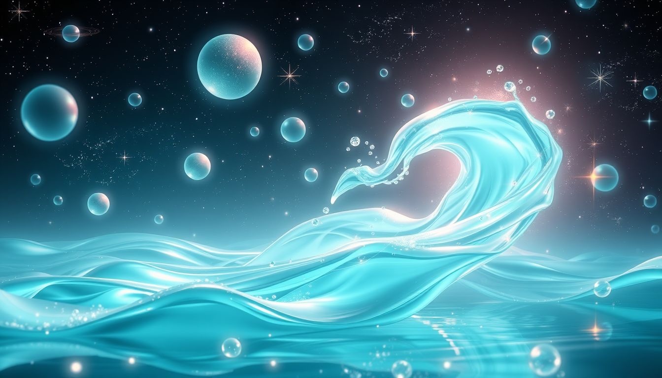 Dromen over turkoois water drinken symboliseert emotionele heling en rust.