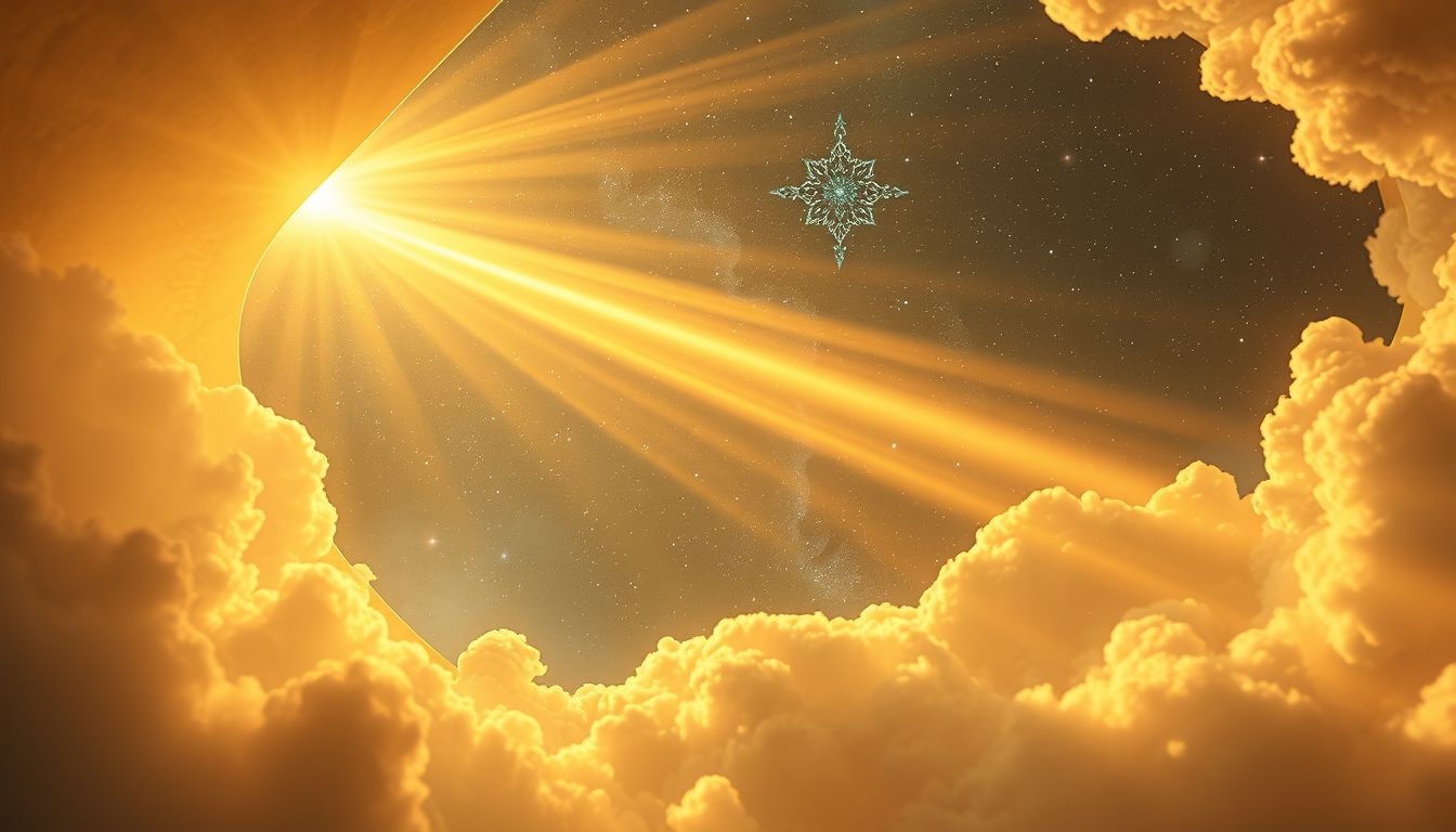 Zonlicht door een dakraam symboliseert nieuwe hoop en inzichten.