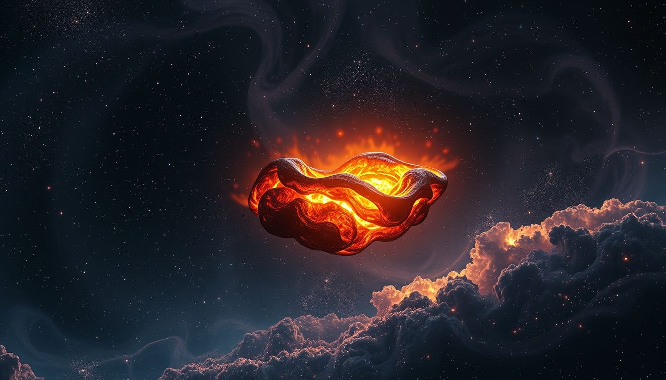 Een gloeiend heet strijkijzer symboliseert intense emoties en stress.