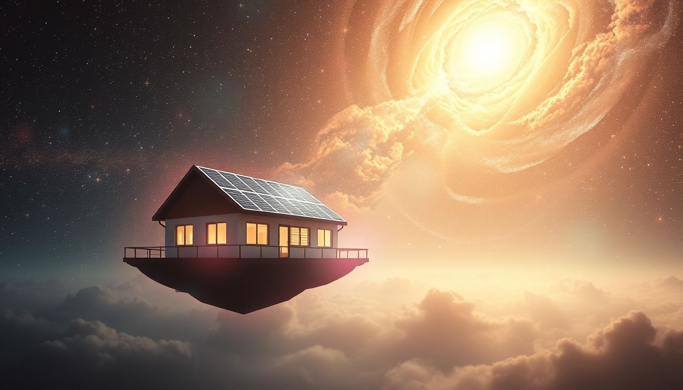 Zonnepanelen in dromen symboliseren duurzame energie en nieuwe kansen.