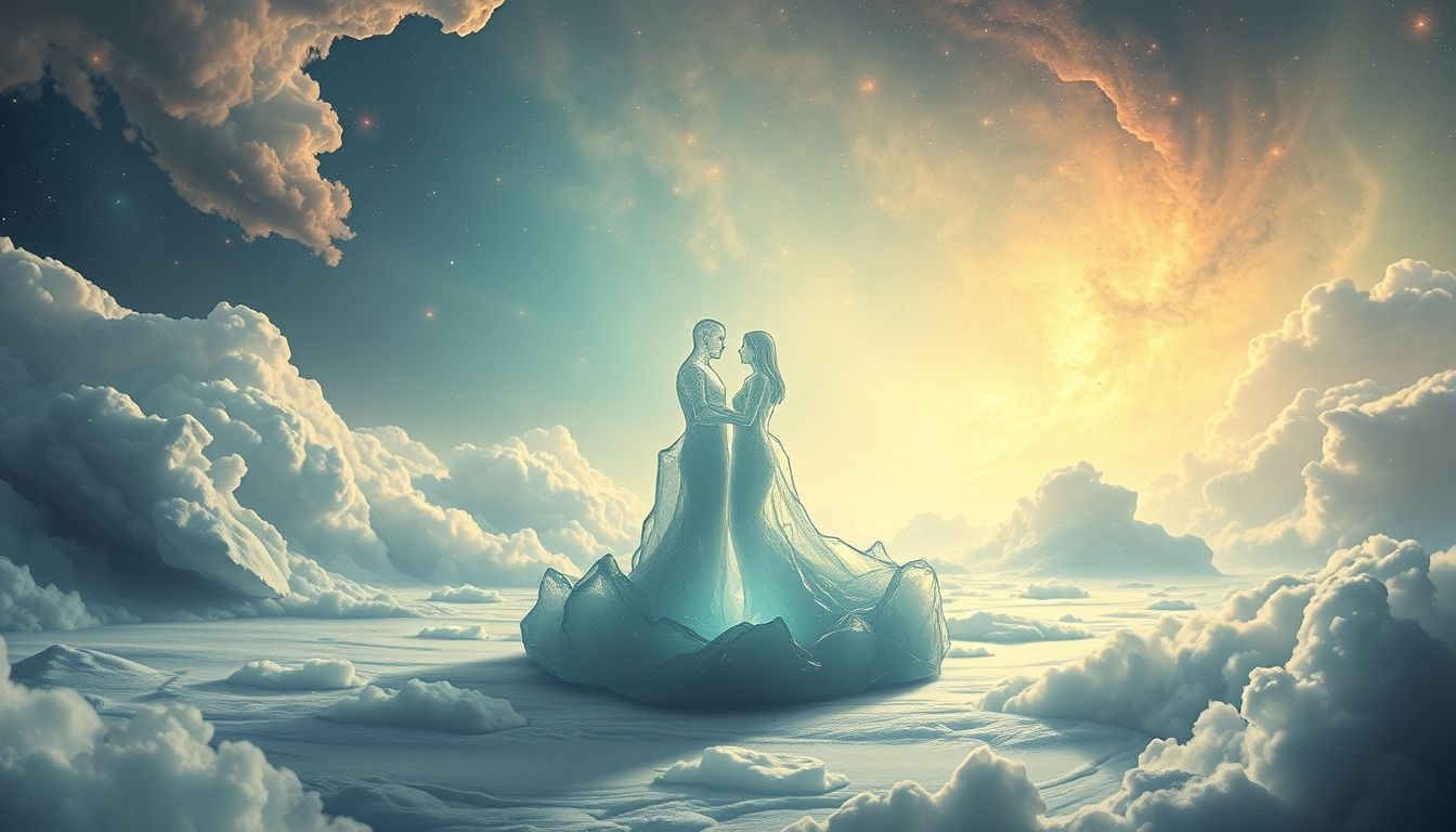 Een bevroren relatie in dromen symboliseert emotionele stilstand.