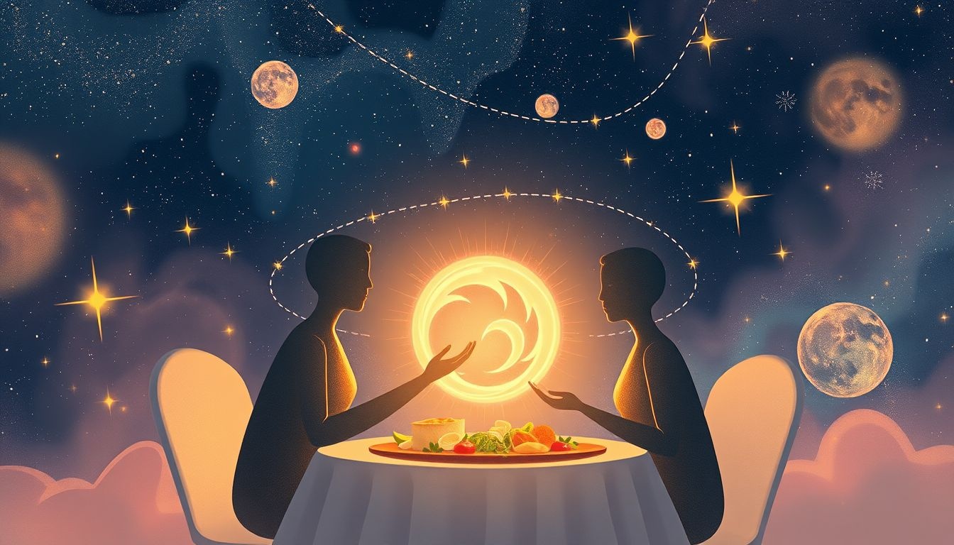 Dromen over eten met ex symboliseert verlangen naar oude emoties.