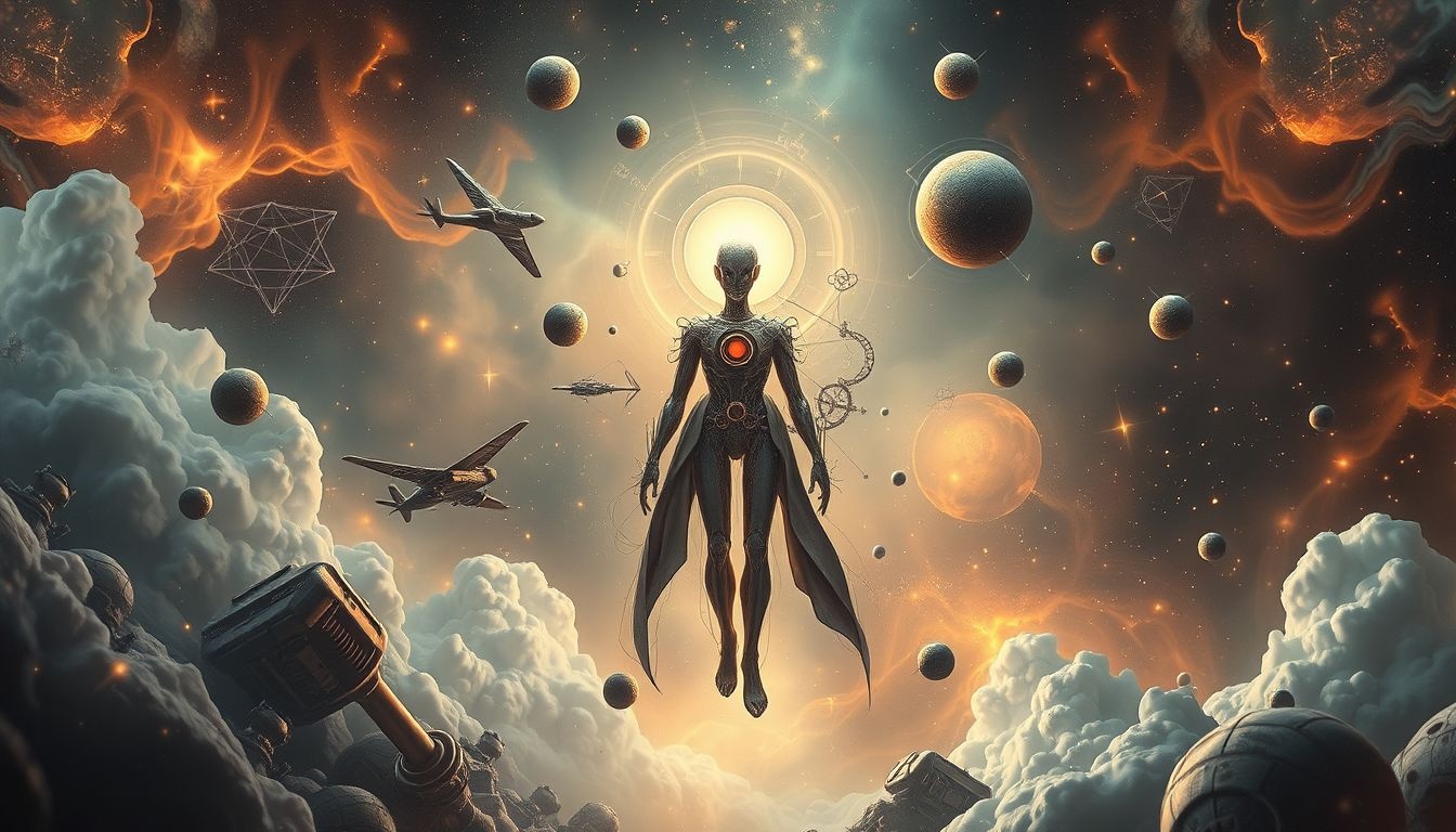 Dromen over futuristische ingenieurs weerspiegelen technologische vooruitgang en innovatie.