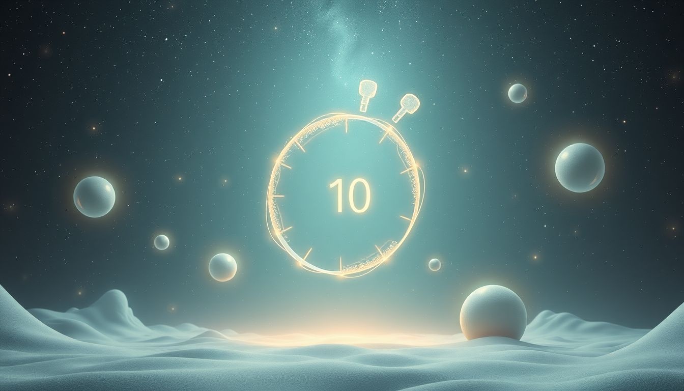 Een keukenwekker op 0:00 symboliseert een nieuw begin.