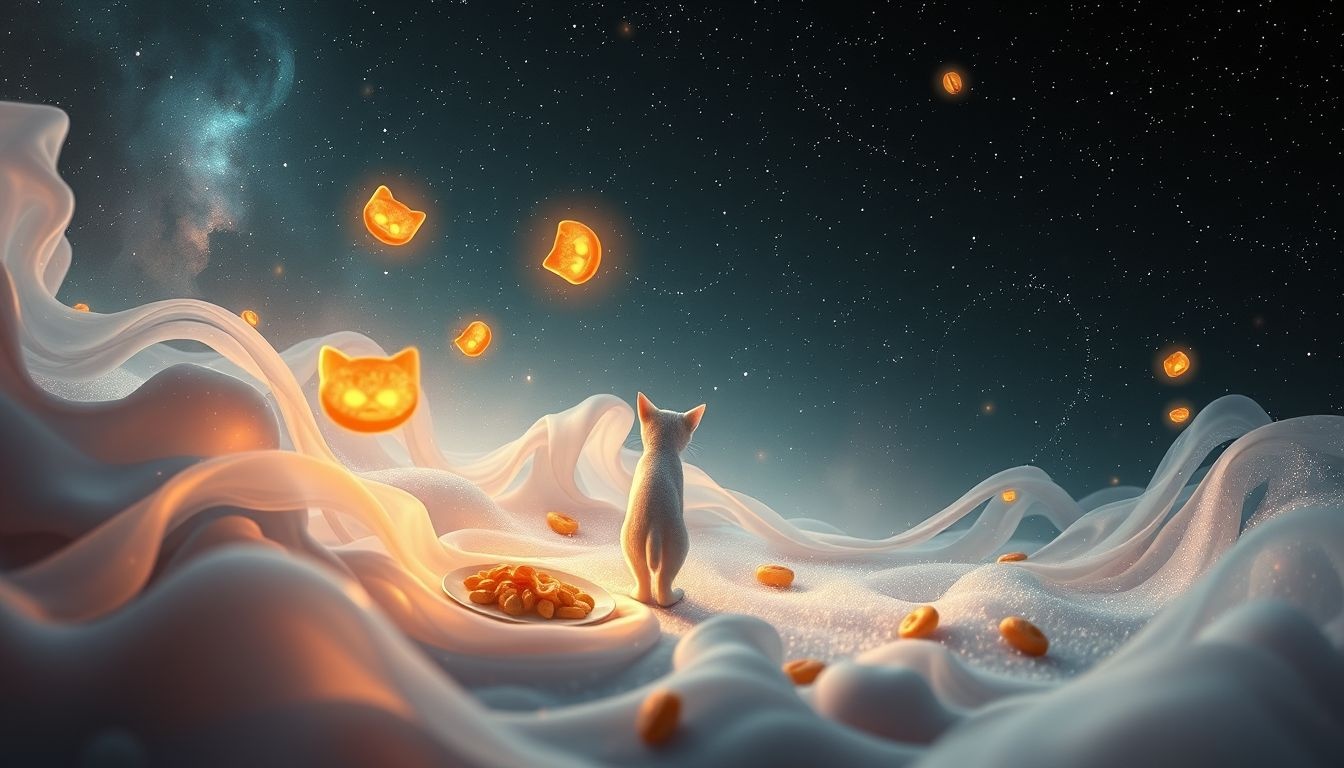 Dromen dat een kat kattenvoer weigert symboliseert onverwachte teleurstellingen.