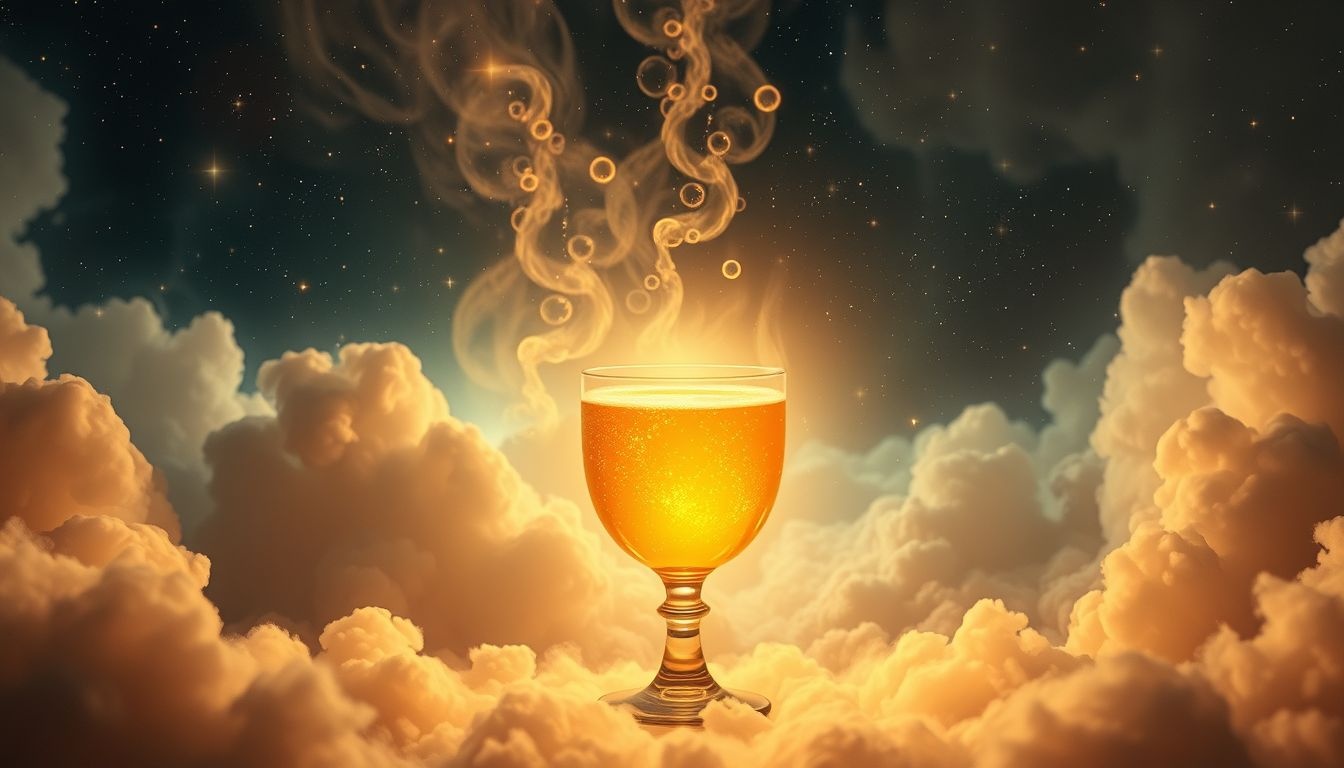 Dromen over warme grog symboliseert troost en emotionele warmte.