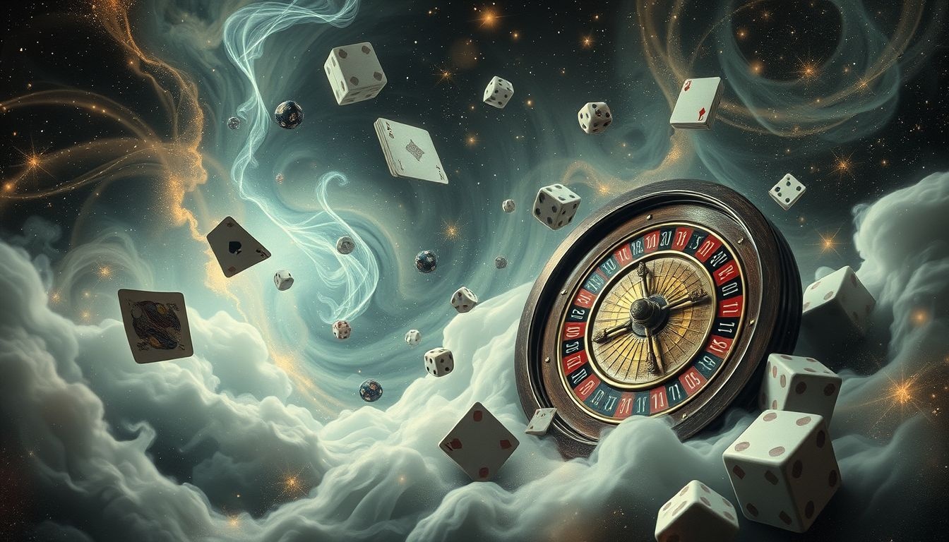 Een verlaten casino symboliseert gemiste kansen en verborgen angsten.