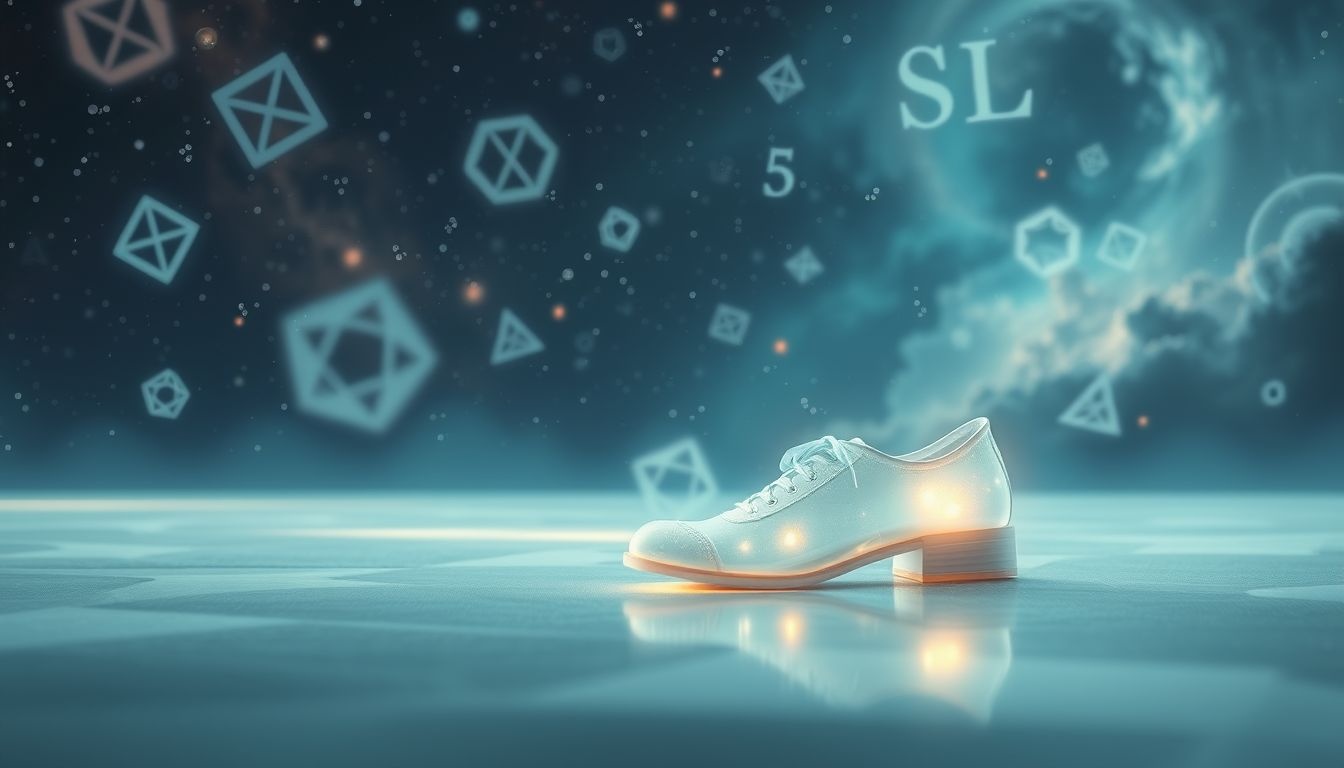 Glijdende schoenen symboliseren onzekerheid tijdens belangrijke levenskeuzes, zoals examens.