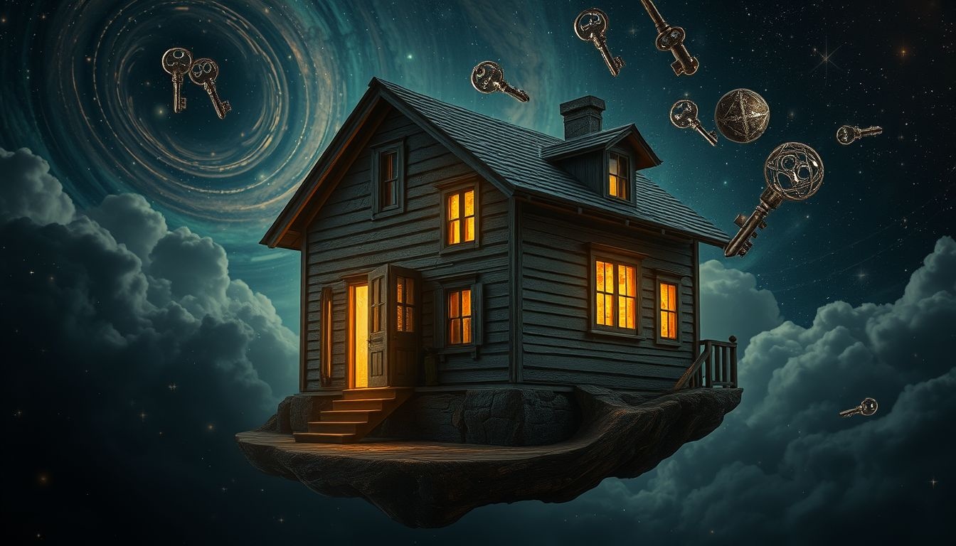 Intrekken in een oud huis symboliseert hernieuwde zelfontdekking en verleden.