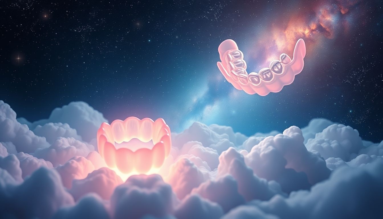 Dromen over een nep melkgebit symboliseren onzekerheid over zelfbeeld.