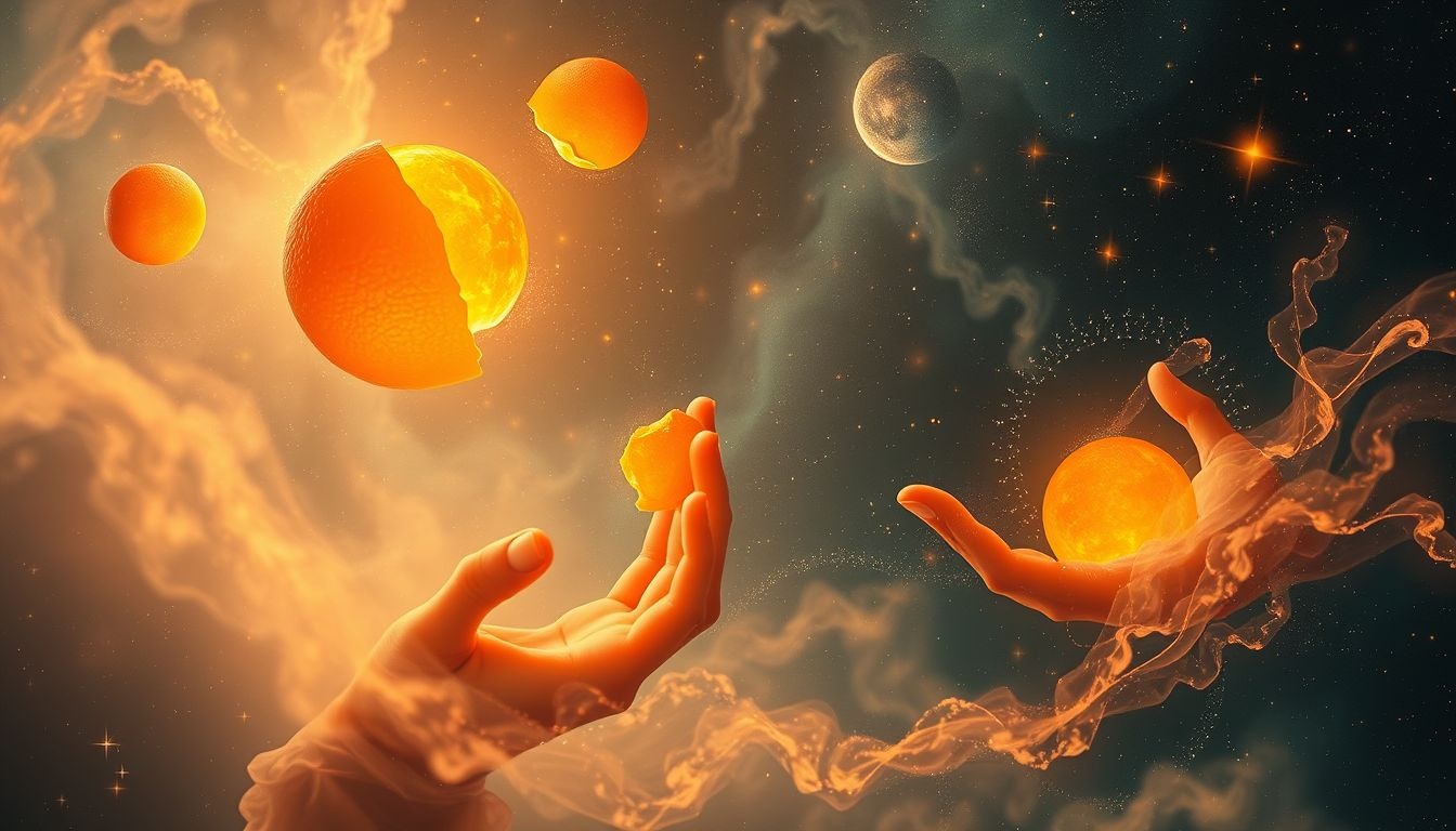 Bittere sinaasappels symboliseren transformatie in spirituele rituelen.