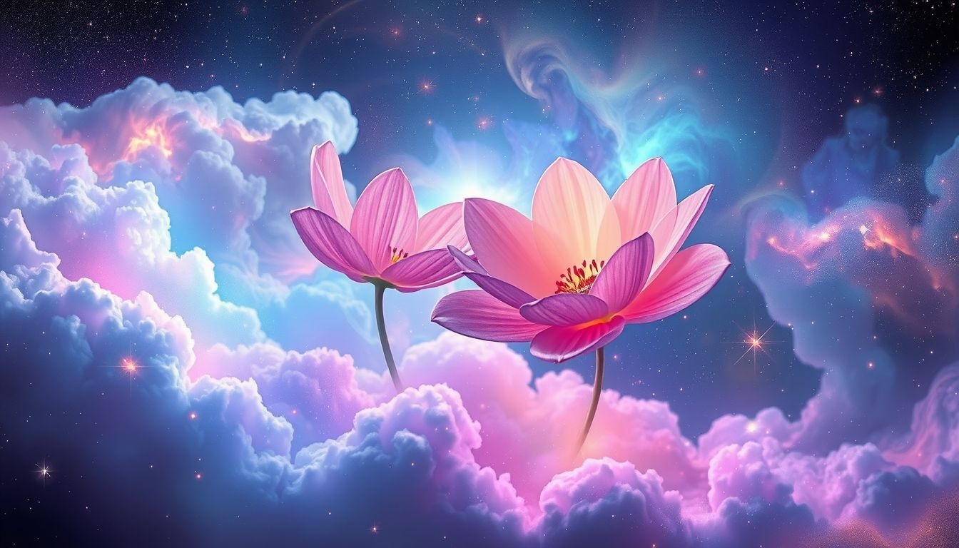 Dromen over kleurveranderende bloemen symboliseren innerlijke transformatie en groei.