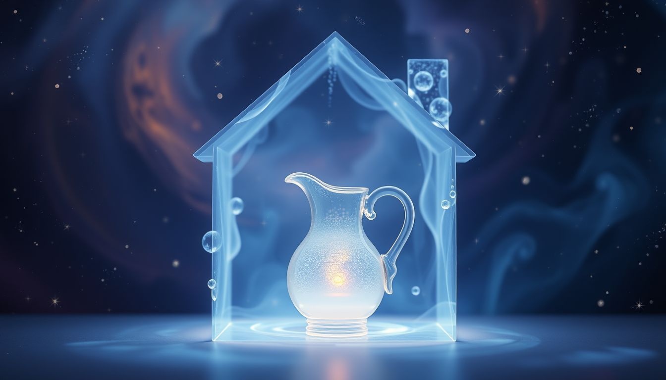 Een kleine kan symboliseert vaak bescheiden kansen in huiselijke sfeer.