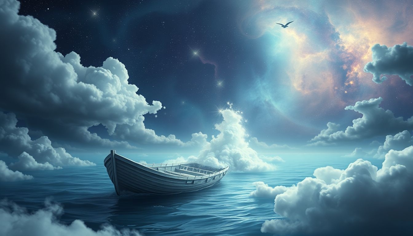 Een zinkende boot symboliseert gevoelens van machteloosheid en verlies.
