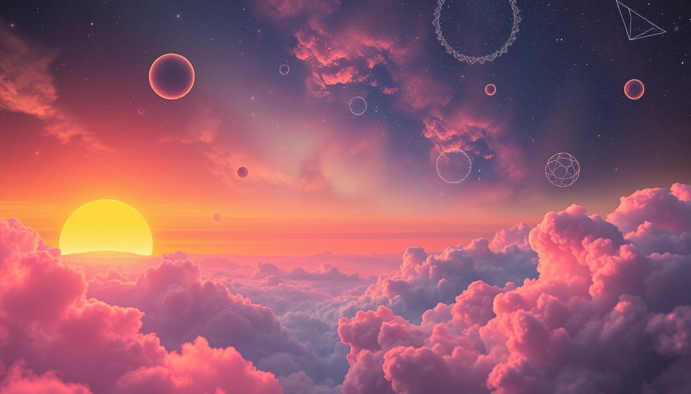 Een zonsondergang in dromen symboliseert vaak afsluiting en rust.