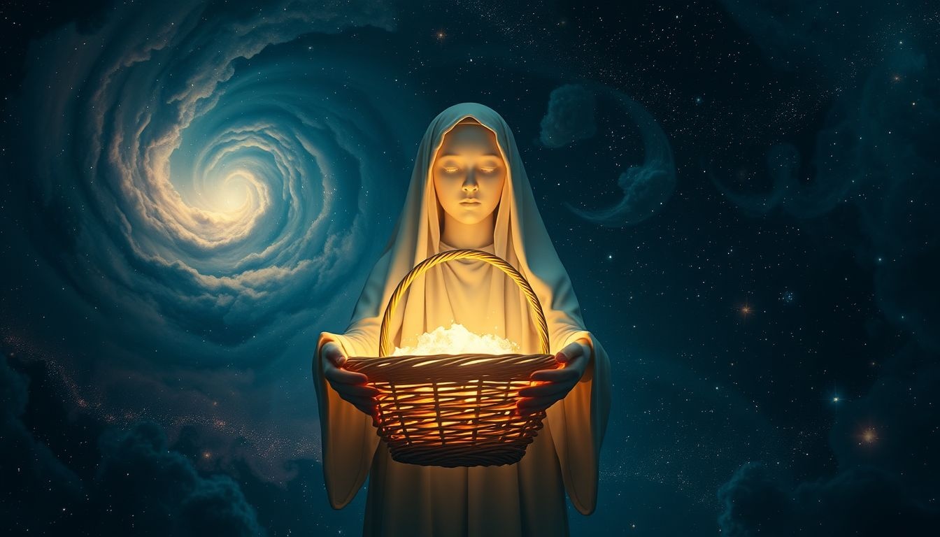Een mandendrager biedt hulp en nieuwe kansen in je leven.