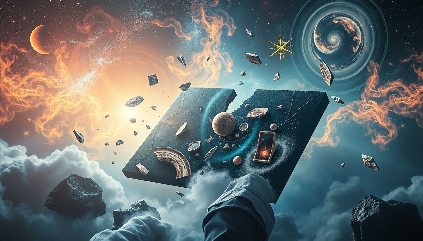 Het kapot maken van een prijsbord symboliseert gemiste kansen.