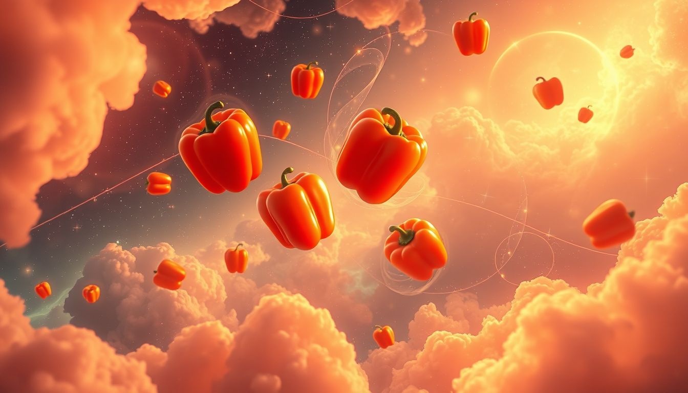 Dromen over inmaken van paprika’s symboliseert creativiteit en behoud van herinneringen.