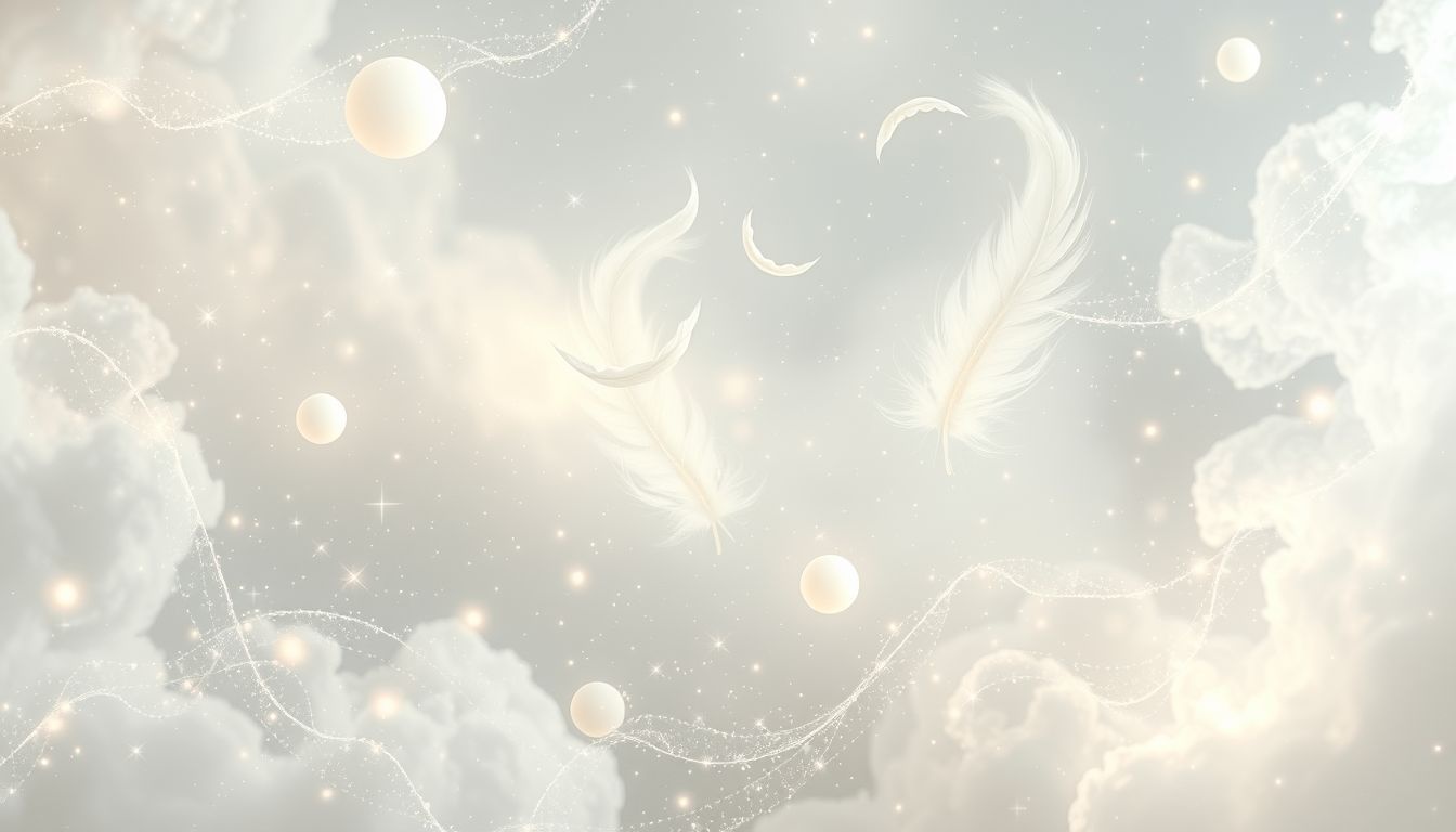 Witte dromen symboliseren vaak zuiverheid en frisse nieuwe kansen.