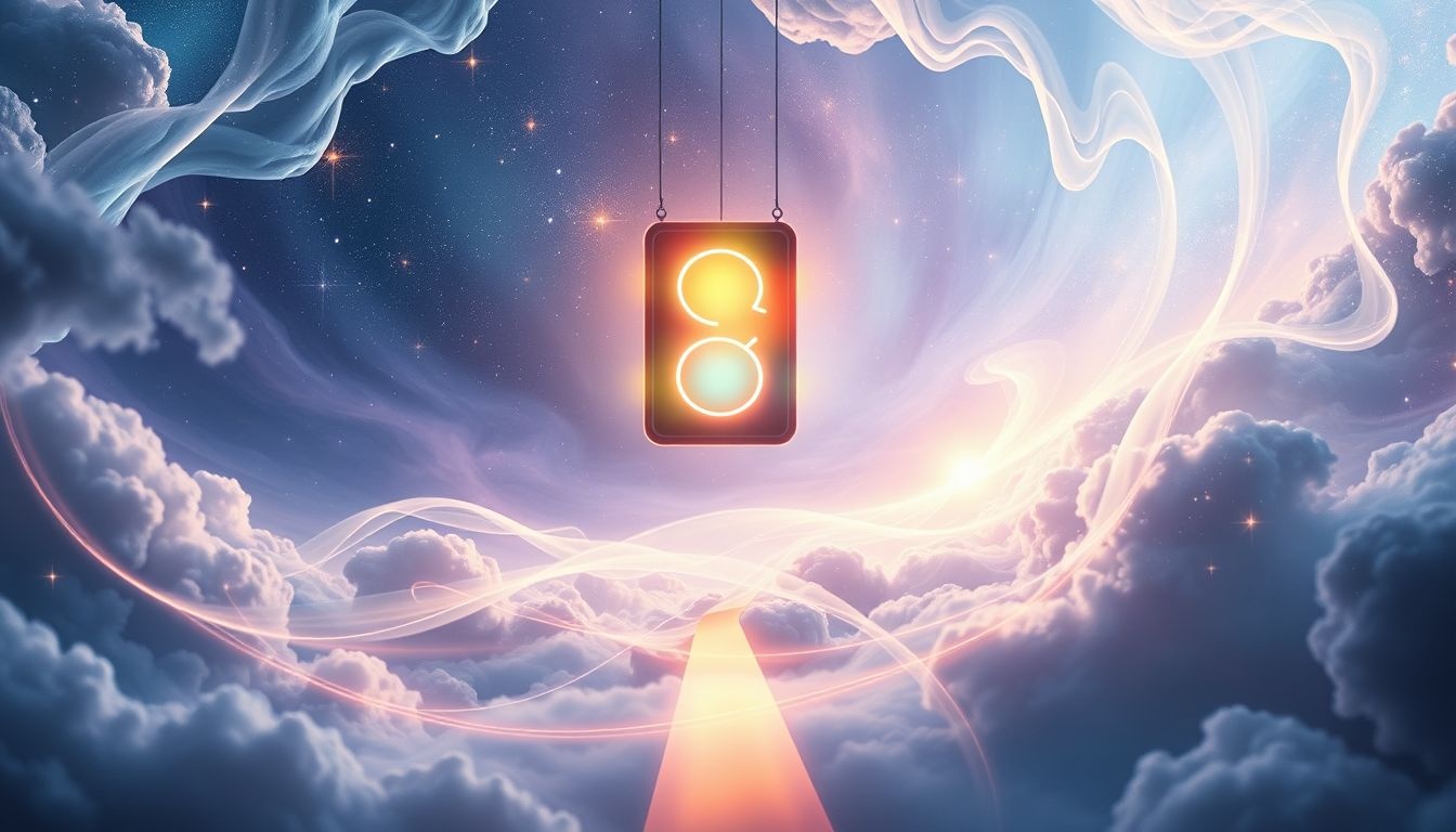 Een rood verkeerslicht in droom symboliseert vaak remming en controle.