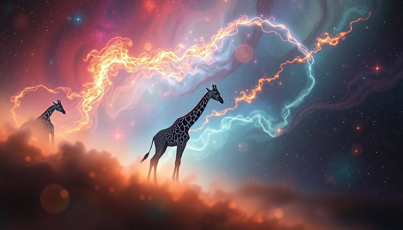 Dromen over giraffen symboliseren overzicht en hoge ambities tijdens safari.