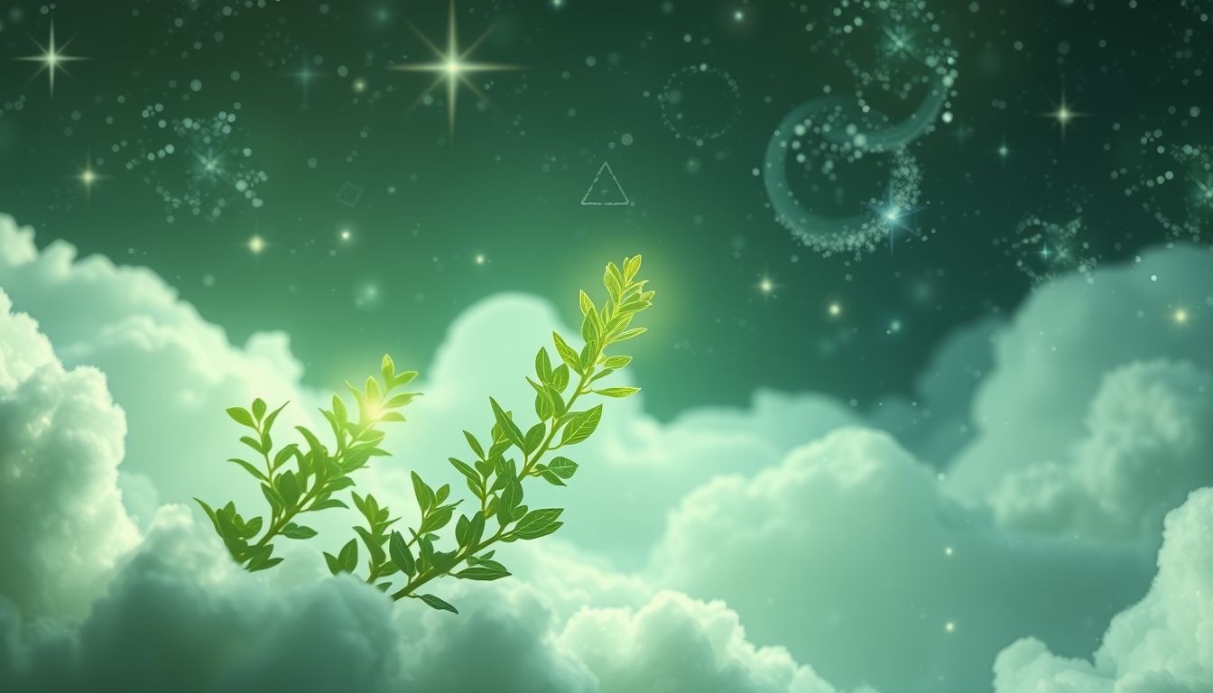 Dromen over oregano symboliseert bescherming en versterking van gezondheid.