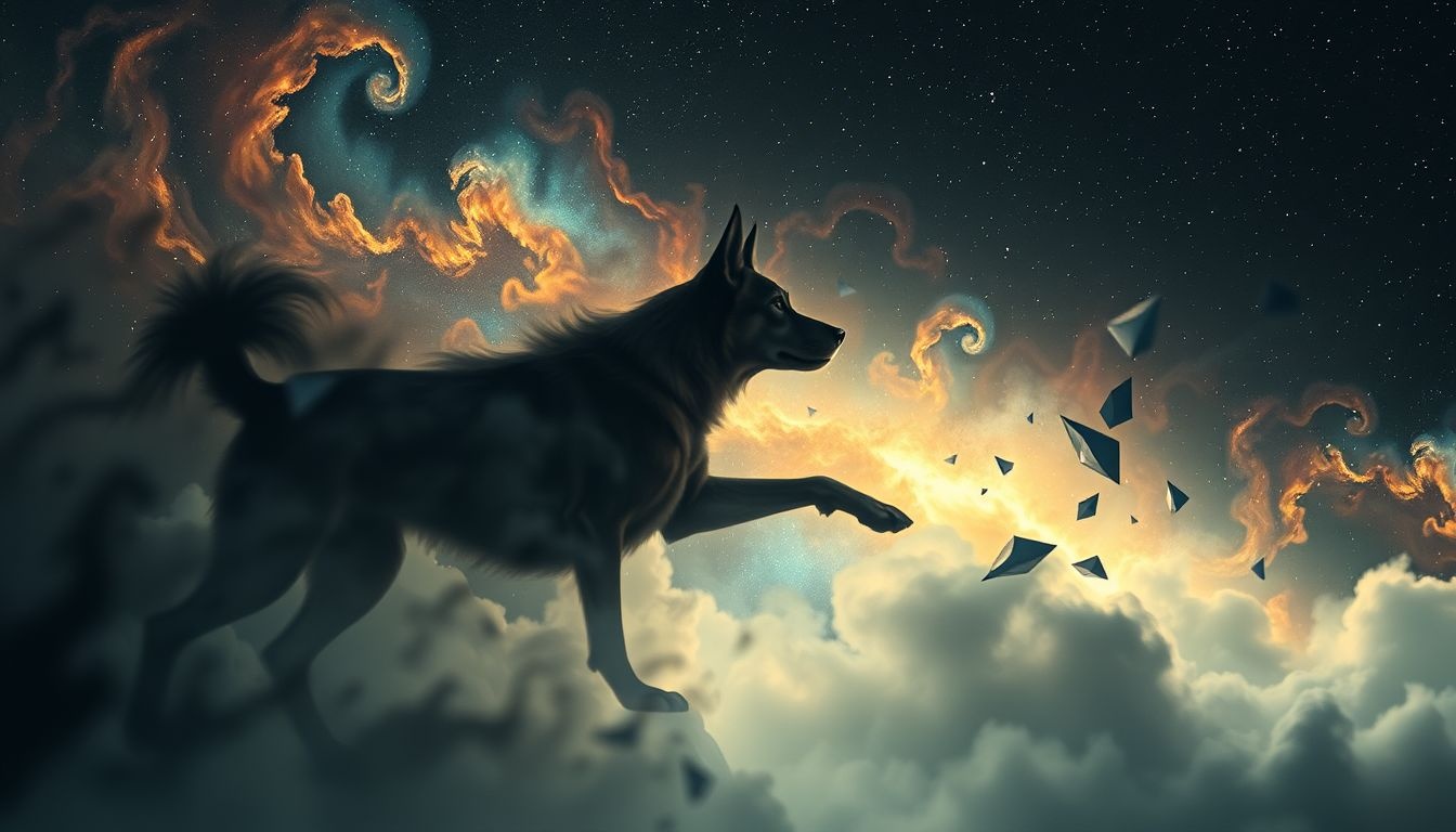 Een onbekende aanvallende hond symboliseert onverwachte bedreigingen in je leven.