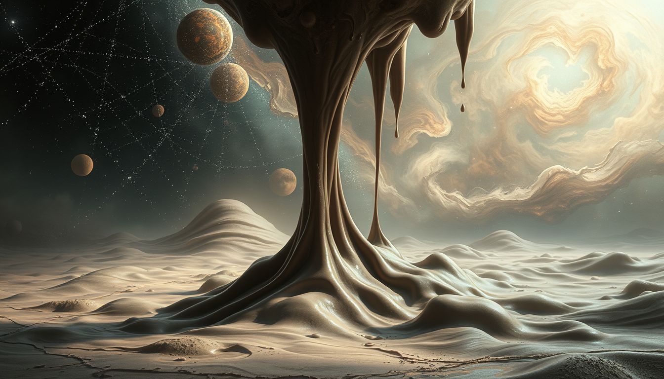 Druipende modder in dromen symboliseert vaak innerlijke onzuiverheid.