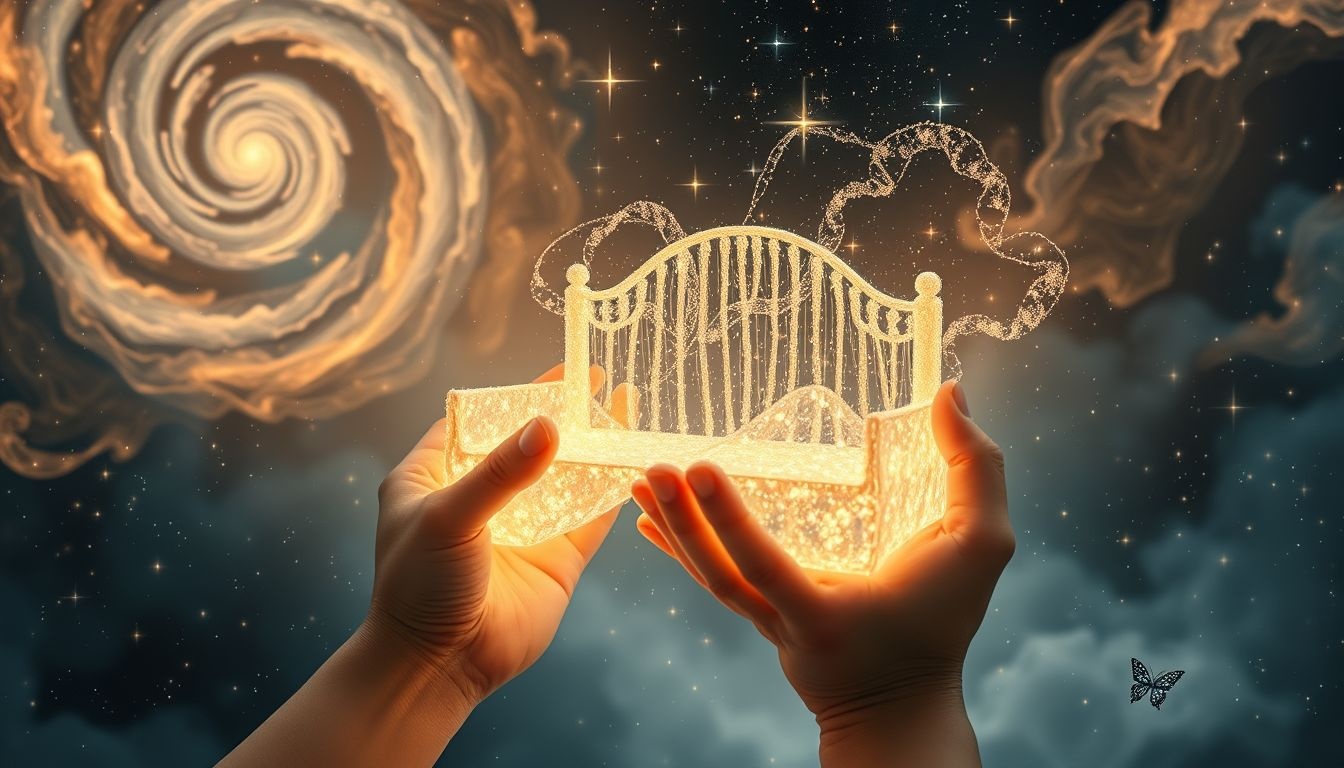 Een gebedsbank symboliseert innerlijke rust en spirituele verbinding.