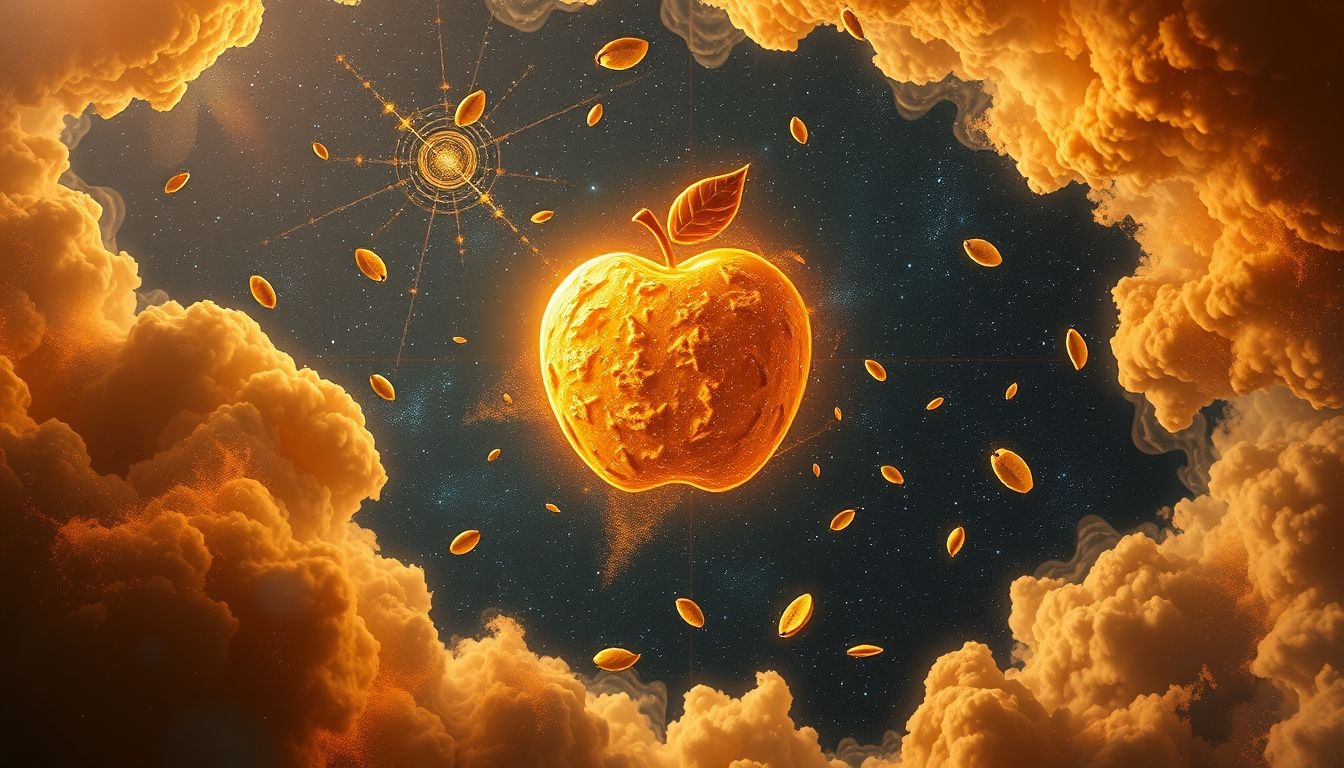 Dromen over een grote appeltaart symboliseren overvloed en welvaart.