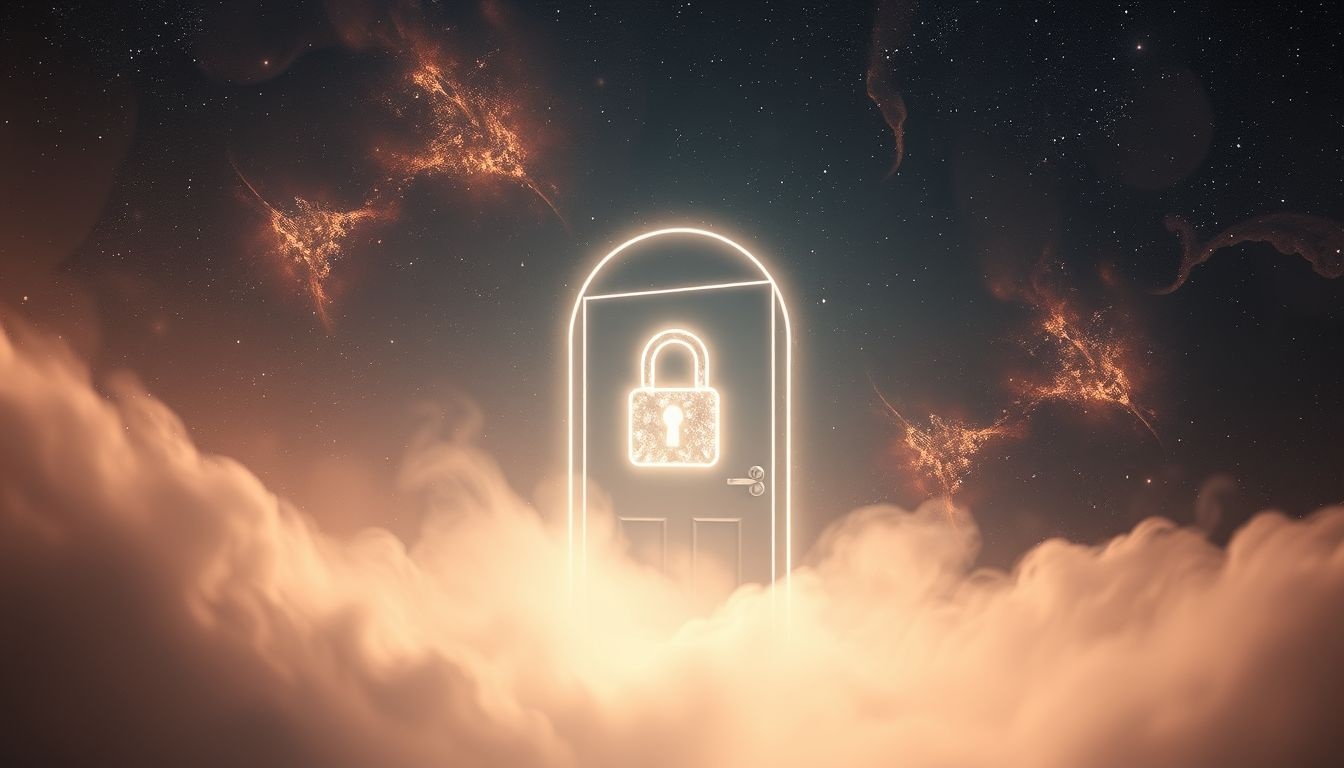 Een hangslot in dromen symboliseert vaak emotionele barrières en geheimen.