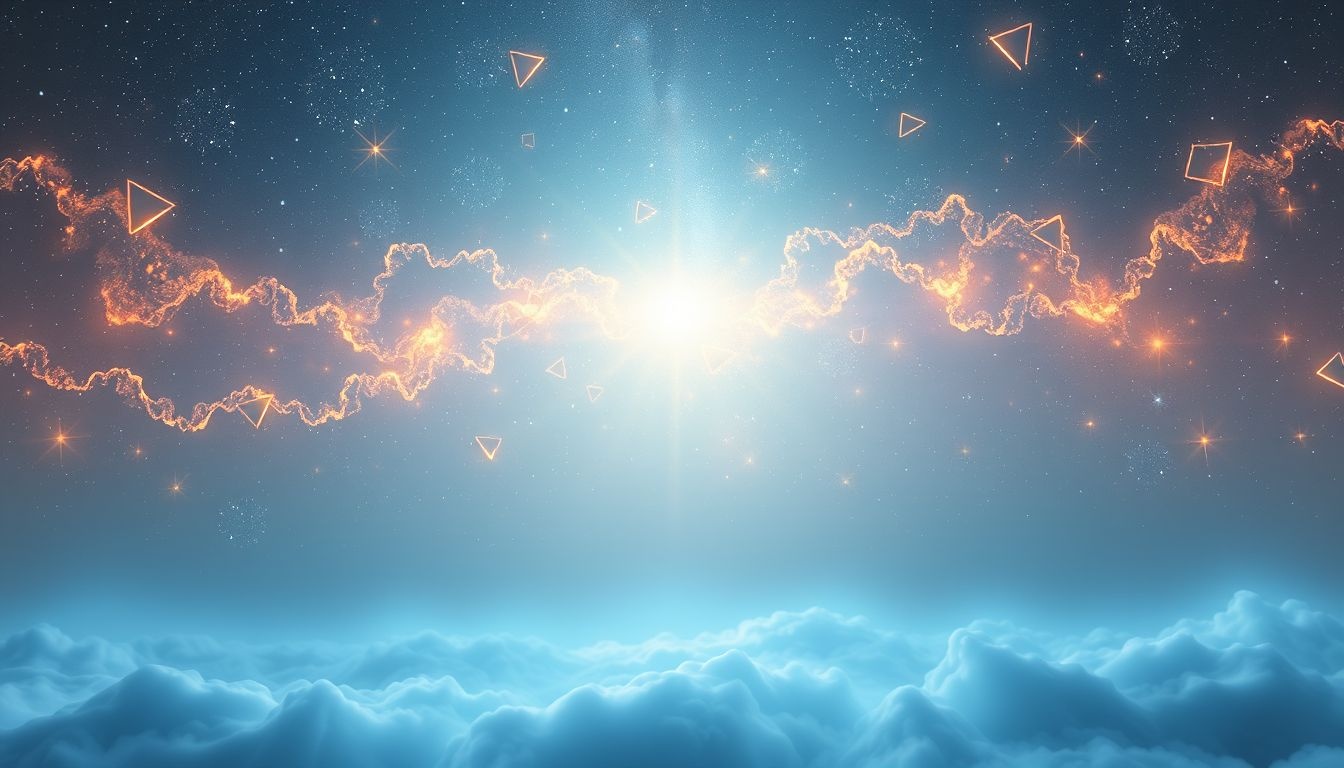 Een heldere horizon symboliseert hoop en duidelijke levensdoelen.