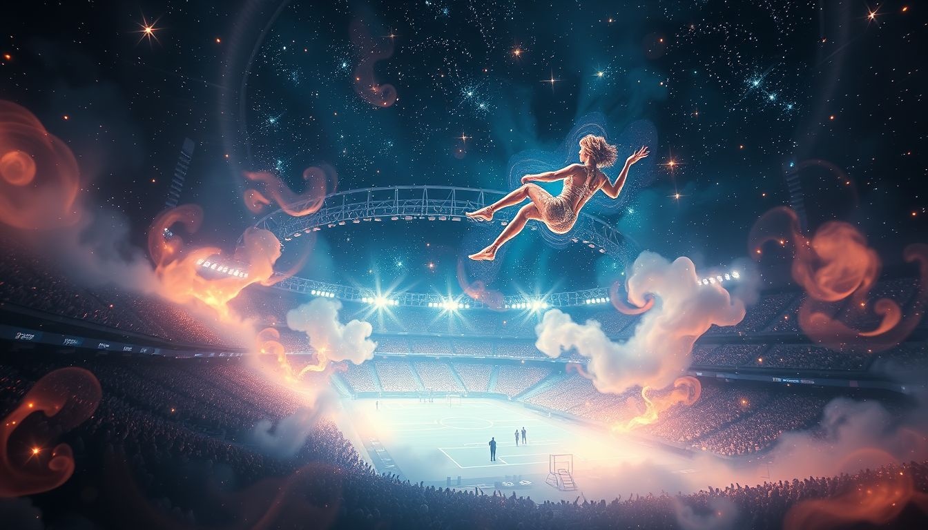 Dromen over ovaties in sportstadions symboliseren erkenning en succes.