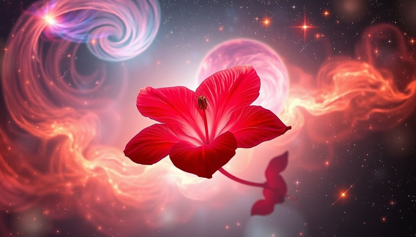 Een rode oleander symboliseert passie en gevaarlijke verleiding in dromen.