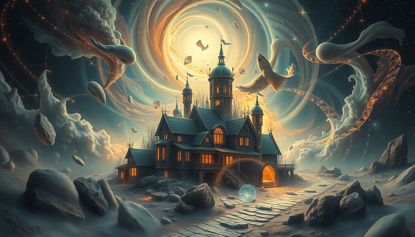 Een ghost town symboliseert vaak vergeten delen van je innerlijke zelf.