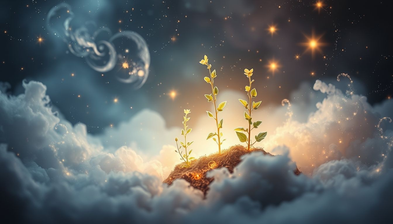 Marjolein planten in dromen symboliseert groei en innerlijke rust.