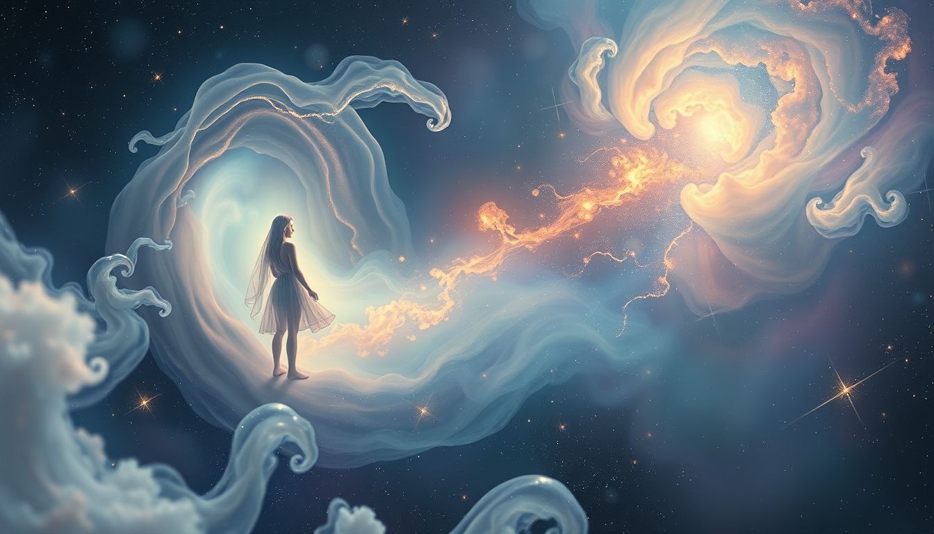 Angst voor het einde symboliseert innerlijke transformatie en acceptatie.