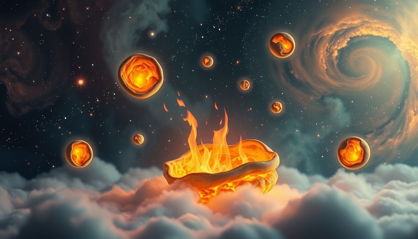 Aangebrande pannenkoeken symboliseren gemiste kansen of frustraties.