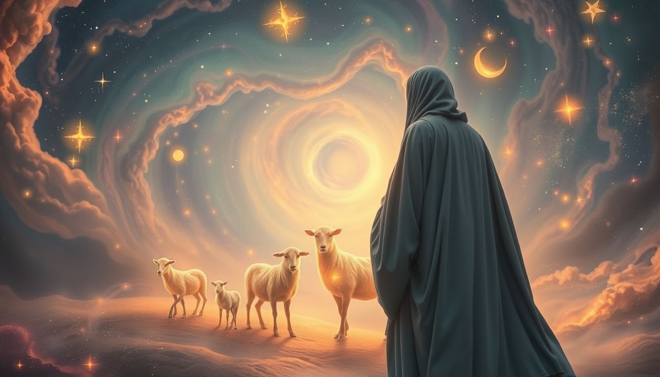 Een herder symboliseert leiding en bescherming in dromen.