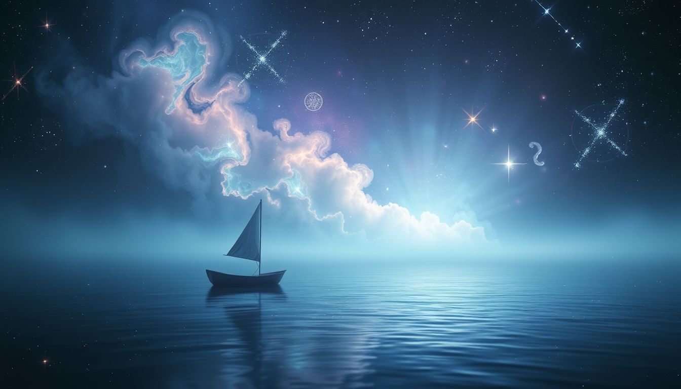 Dromen over alleen zijn in een boot symboliseert innerlijke rust en zelfreflectie.