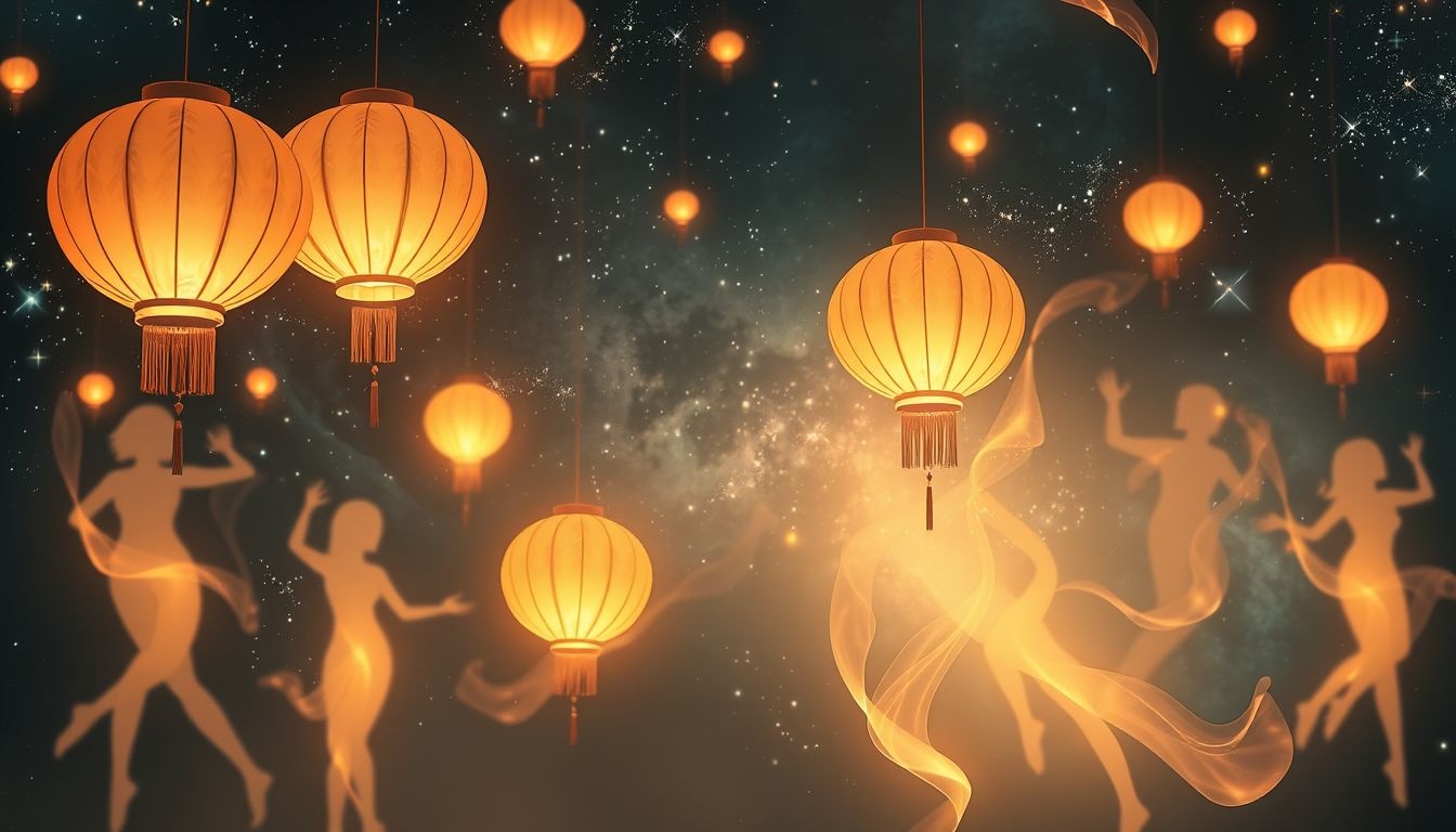 Dromen over Chinese lantaarns symboliseren vaak diepe menselijke verbindingen.