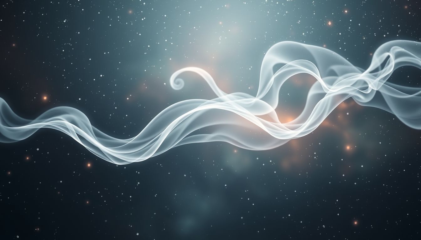 Dunne, witte tabaksrook symboliseert vaak zuiverheid en spirituele inzichten.