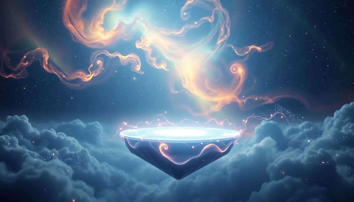 Dromen over een basis in de lucht symboliseren vrijheid en ambitie.