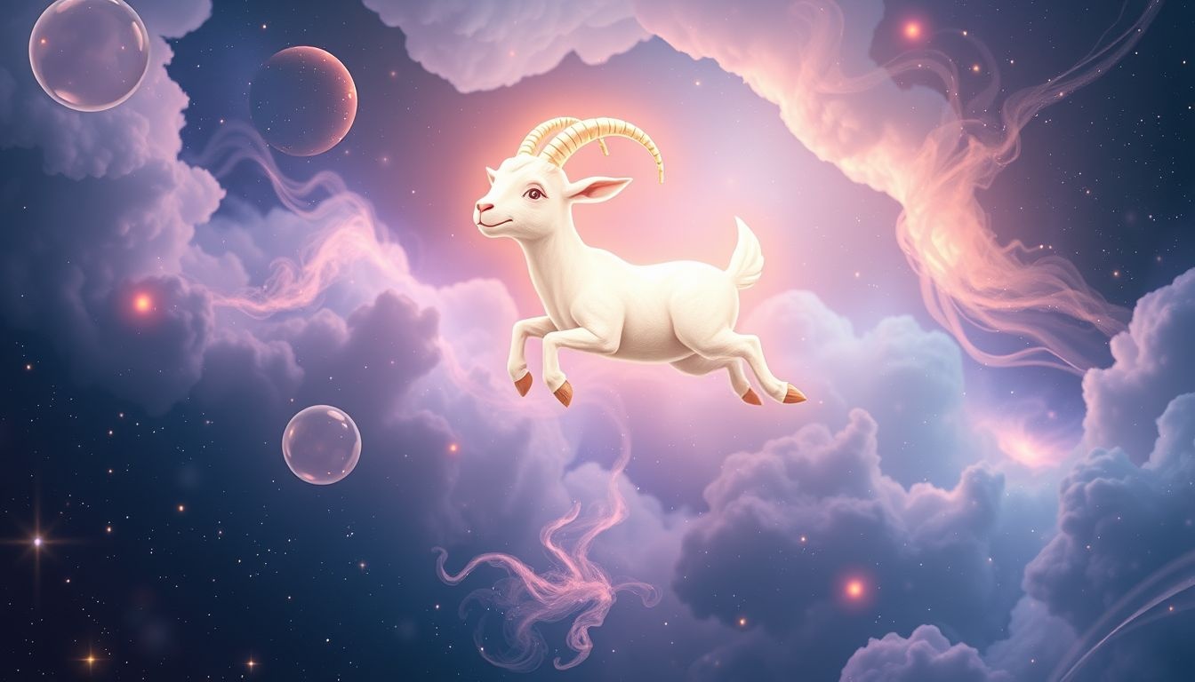 Dromen over een bok symboliseert vaak vreugde en innerlijke kracht.