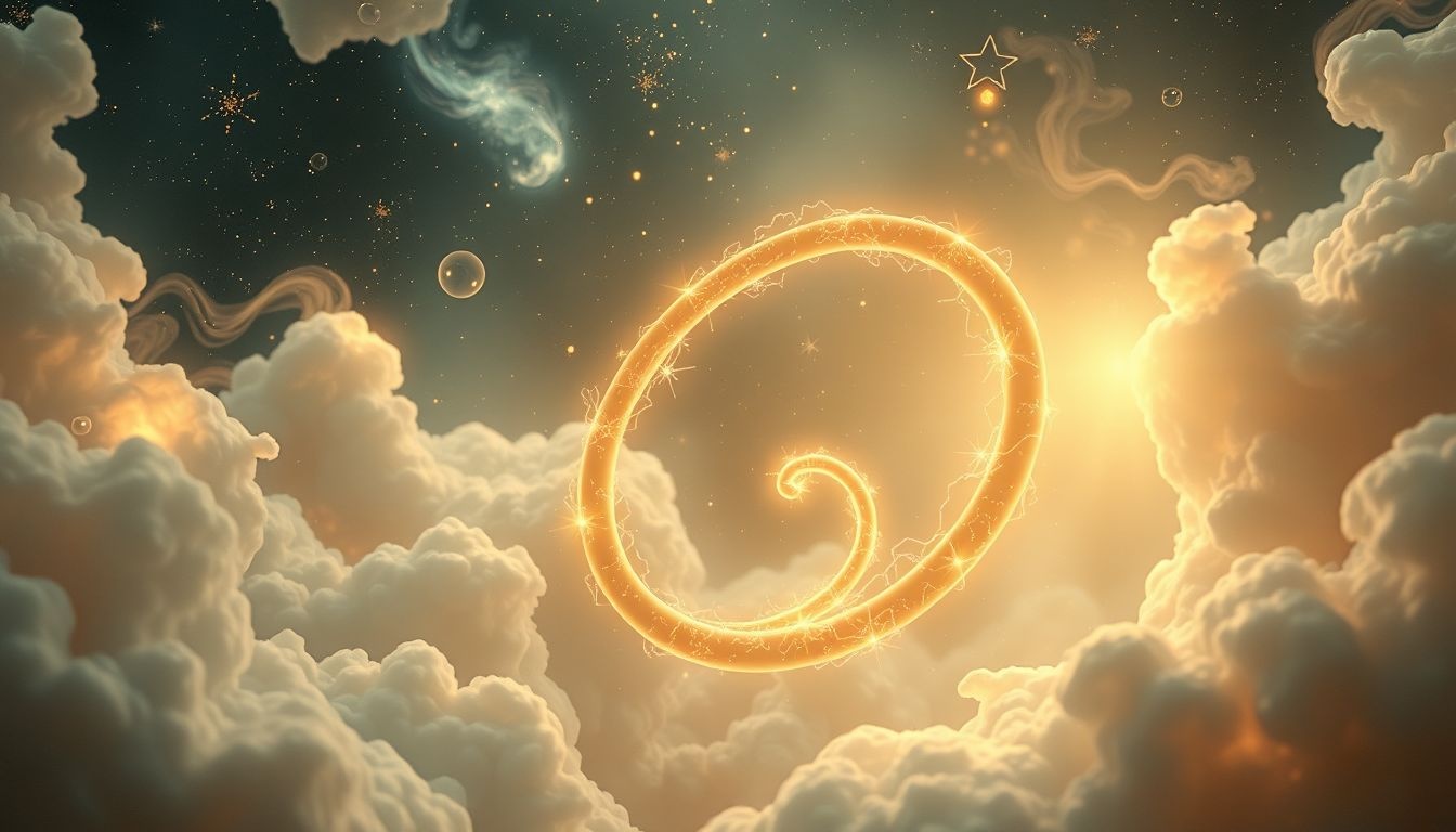 Een krimpende navelstreng symboliseert loslaten en persoonlijke groei.