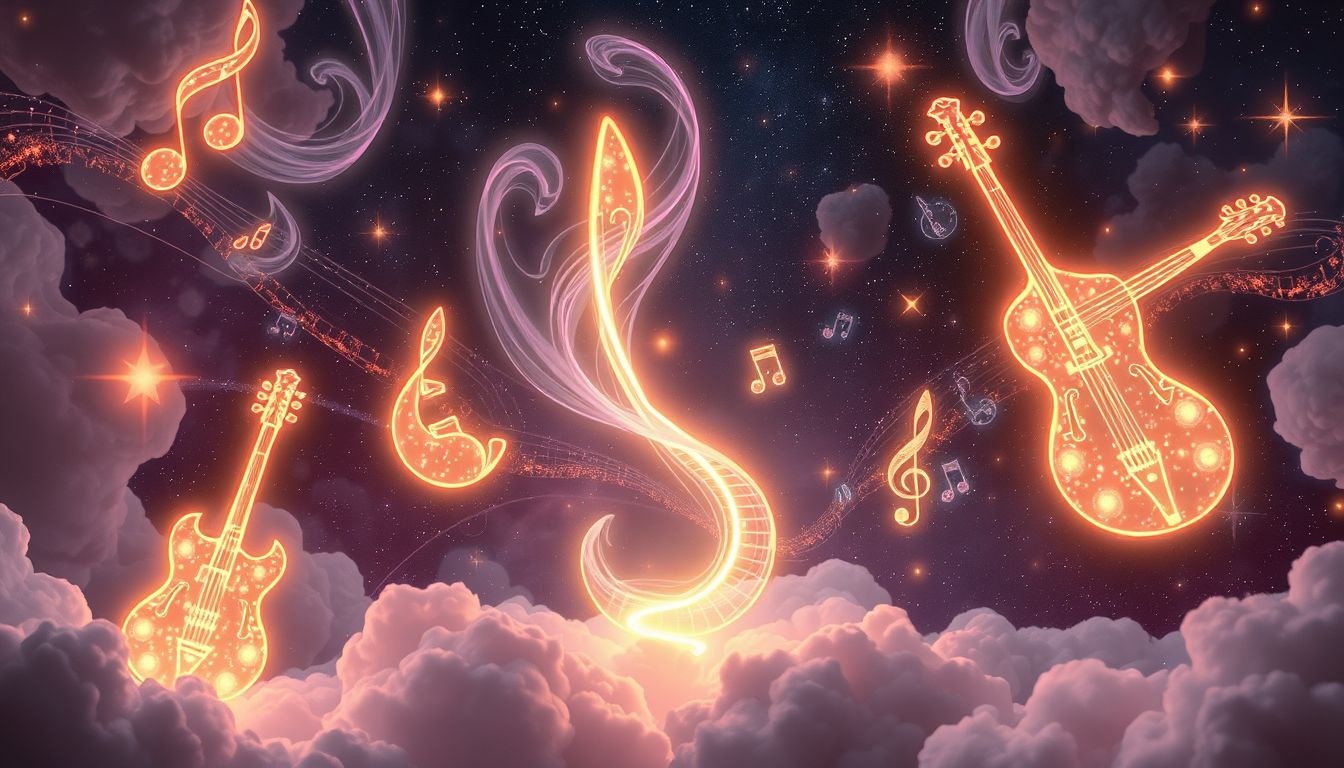 Dromen over een nieuw instrument symboliseert groei en creatieve vrijheid.